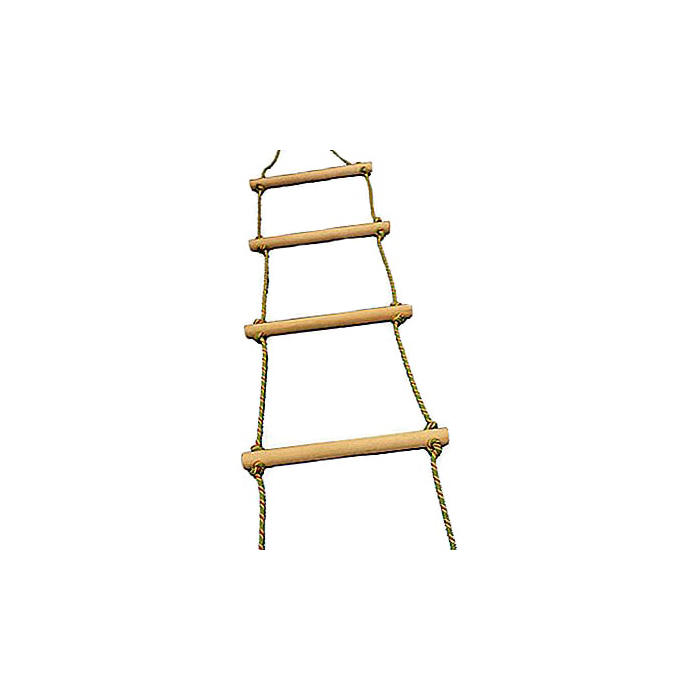 نردبان طنابی پایه چوبی